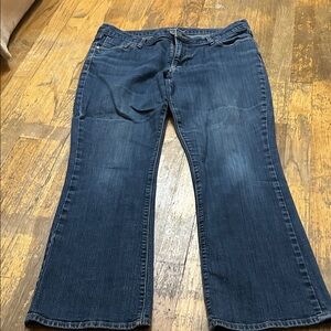 Old Navy Dark Blue Flare Women's Jeans